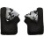 LS2 Gate Helmet Cheek Pads - Black - XL