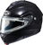 HJC C91 Modular Snow Helmet - Dual Pane - Electric Shield - Solid - Black