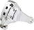 Drag Specialties Chrome 4-Piston Brake Caliper - Rear Caliper - Fits: 2000-2003 Harley-Davidson (see list)