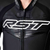 RST Tractech Evo D3O Leather Jacket - Black / White - Medium