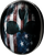 Z1R Vagrant Helmet - USA Skull - Black - XL