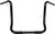 Harddrive 1.25in Bagger Ape-Hanger 18in - Gloss Black - TBW - Fits: 1980-2022 Harley-Davidson (see list) #21-560GB