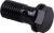 Magnum Shielding Banjo Bolt - 10MM M10X1.25 - Black