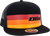 DBK Sunday Stripe 2fifty Trucker Snapback Hat - Black