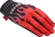 Thrashin Supply Co. Stealth Leather Palm Flame Gloves