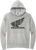 Honda Apparel Honda Wing Hoodie - Gray / Black - Large