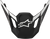 Alpinestars SM7 Visor - Dasher - ECE 22.06 - Black / Matte White