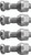 QuadBoss Replacement Stud P/4 - M10x1.25x45