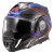 LS2 Advant X Carbon Future II Modular Motorcycle with SunShield Helmet