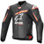 Alpinestars GP Plus RV4 Airflow Leather Jacket - 52 - Black Red Fluo White