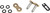 Fire Power X-Ring Clip Master Link - 530 - Gold
