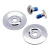 Biltwell Tahoe Helmet Hardware Kit with Stainless Steel Screw