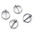 Moose Offroad Skid Lynch Pins - 3/16-inch x 1-1/4-inch