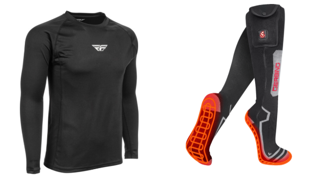 riding base layers heated gear