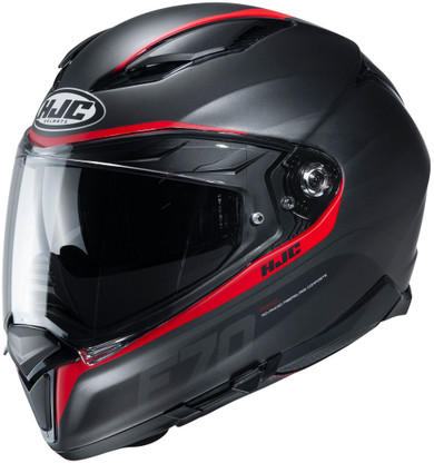 hjc f70 helmet Deathstroke Its aerodynamic shell is made out of fiberglass composite for a lightweight yet stiff exterior HJC F70 Motorcycle Helmet Preview