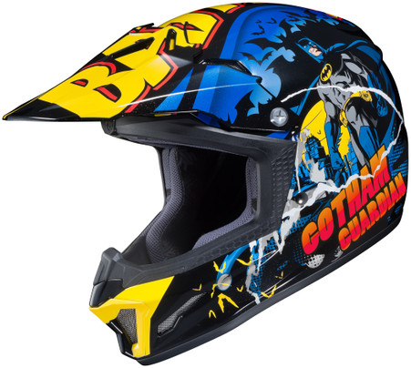 batman bike helmet target HJC CL-XY II Youth Up North Sports tinted visor included Samurai Batman Dark Knight Helmet