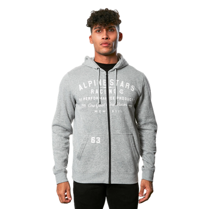 Alpinestars Unisex Region Zip Hoodie - Fleece Sweatshirt With Heritage Logo