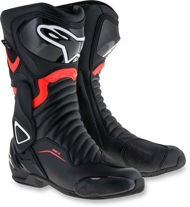 アルパインスターズ　SMX-6 V2 27.5センチ Alpinestars SMX-6 v2 Drystar Boots - Black / Red - US 12.5 / EU 48