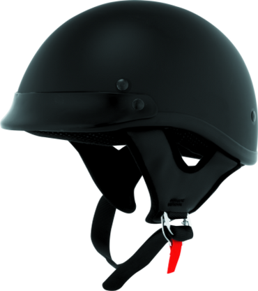Skid Lids Traditional Helmet - Flat Black - XS - MC Powersports