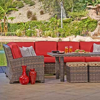 Outdoor Resin Wicker Furniture Country View Wicker