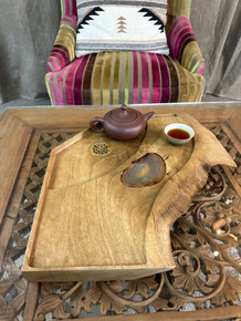 'Agat Ray' Drainable Tea Table 