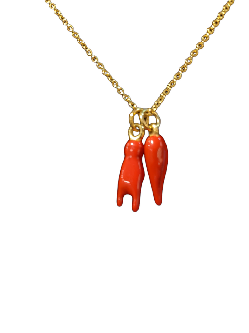 Amazon.com: fishhook Italian Horn Pendant Chili Pepper Pendant Necklace  Lucky Symbol Talisman for Bringing Good Luck Necklace for Summer Beach  Daily Wear