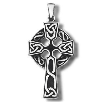 Stainless Steel Celtic Cross Pendant