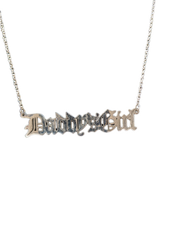 Stainless Steel Daddy's  Girl Nameplate