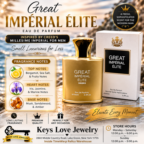 Great Impérial Élite Eau de Parfum



Inspired by Creed Millesime Imperial for Men

