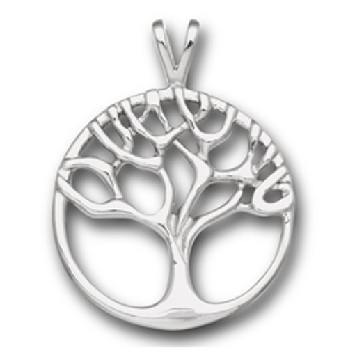 Stainless Steel Tree Of Life Pendant
Includes Stainless Steel 18 In Necklace 