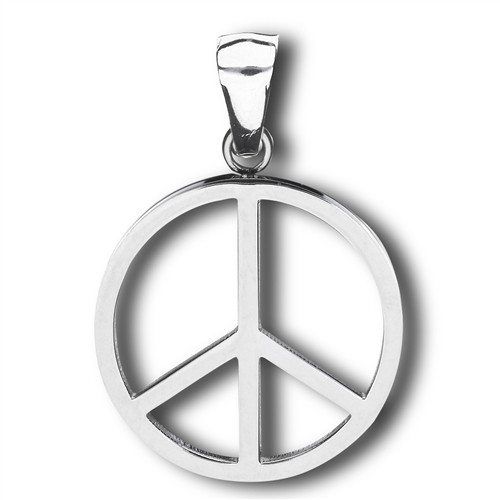 Stainless Steel Peace Pendant

Includes Stainless Steel Box Chain 1.5mm
