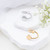Adjustable rings that are engravable email initial you would like engraved