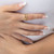 Stainless Steel Double Beaded Adjustable Ring