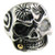 Stainless Steel Skull Ring 
 Ring has one CZ eye!!! 
 Approx. Width: 1.18 Inches
 Approx. Weight: 34.27 grams 