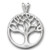 Stainless Steel Tree Of Life Pendant
Includes Stainless Steel 18 In Necklace 