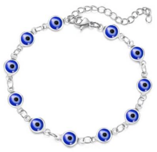 Stainless Steel Evil eye bracelet