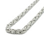 Stainless steel Byzantine Chain 24''