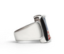 Stainless Steel USA Flag Ring 