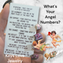 Also included angel number card