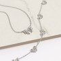 Stainless Steel Bow Necklace