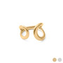 Available in real 18 k Gold over Stainless Steel 