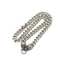 Stainless steel double skull Cuban Link chain