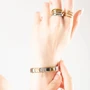 Stainless steel Italian charm bracelet starter