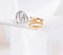 Stainless Steel Triple Ear Cuff