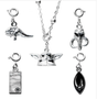 Star Wars Mandalorian Interchangeable Charm Pendant Necklace
High Gloss finish
5 charm set 
316 L Stainless Steel