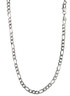 Stainless Steel 
 Figaro Chain 
3mm 
 Available Lengths: 
18",20",22",24",30",34