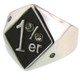 Stainless Steel 1%er CZ Ring 


 
