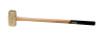 12 LB. Brass Sledge Hammer with 32" wood handle