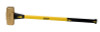 ABC 20 LB. BRASS HAMMER WITH 33" FIBERGLASS HANDLE