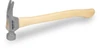 Dalluge Dawg 21 oz framing hammer- milled face, curved handle.